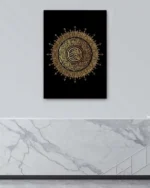 La İlahe İllallah Kırılmaz Temperli Cam Tablo - Görsel 4