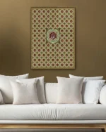 Allah Lafzı Motifli Dekoratif Kırılmaz Temperli Cam Tablo - Görsel 5