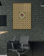 Allah Lafzı Motifli Dekoratif Kırılmaz Temperli Cam Tablo - Görsel 6