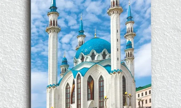 Kul Şerif Camii Kırılmaz Temperli Cam Tablo