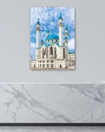 Kul Şerif Camii Tasarımlı Kırılmaz Temperli Cam Tablo - Görsel 4