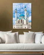 Kul Şerif Camii Tasarımlı Kırılmaz Temperli Cam Tablo - Görsel 5