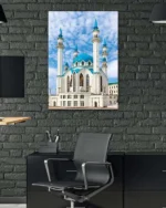 Kul Şerif Camii Tasarımlı Kırılmaz Temperli Cam Tablo - Görsel 6