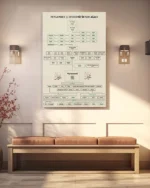 Peygamber Efendimizin Soy Ağacı Kırılmaz Temperli Cam Tablo - Görsel 3