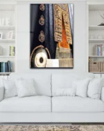 Kabe Kapısı ve Hacer-ül Esved Kırılmaz Temperli Cam Tablo - Görsel 2