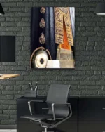 Kabe Kapısı ve Hacer-ül Esved Kırılmaz Temperli Cam Tablo - Görsel 6