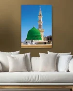 Medine Mescid-i Nebevi Kubbe ve Minare Kırılmaz Temperli Cam Tablo - Görsel 5
