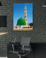 Medine Mescid-i Nebevi Kubbe ve Minare Kırılmaz Temperli Cam Tablo - Görsel 6