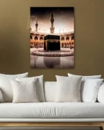 Kâbe Manzarası Kırılmaz Temperli Cam Tablo - Görsel 5