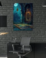 Gece ve Seccade Kırılmaz Temperli Cam Tablo - Görsel 6