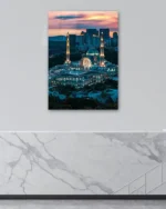 Şehir ve Cami Kırılmaz Temperli Cam Tablo - Görsel 4