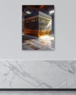 Kutsal Kabe İç Mekan Kırılmaz Temperli Cam Tablo - Görsel 4