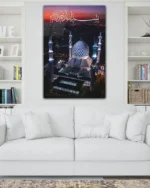 Sultan Salahuddin Abdul Aziz Şah Camii Kırılmaz Temperli Cam Tablo - Görsel 2