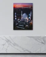 Sultan Salahuddin Abdul Aziz Şah Camii Kırılmaz Temperli Cam Tablo - Görsel 4