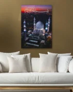 Sultan Salahuddin Abdul Aziz Şah Camii Kırılmaz Temperli Cam Tablo - Görsel 5