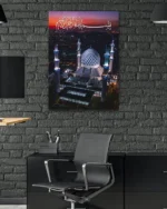 Sultan Salahuddin Abdul Aziz Şah Camii Kırılmaz Temperli Cam Tablo - Görsel 6