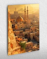 Altın Kubbeli Cami Kırılmaz Temperli Cam Tablo