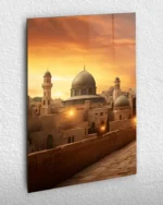 Mescid-i Aksa Kırılmaz Temperli Cam Tablo