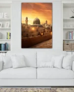 Mescid-i Aksa Kırılmaz Temperli Cam Tablo - Görsel 2