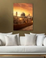 Mescid-i Aksa Kırılmaz Temperli Cam Tablo - Görsel 5