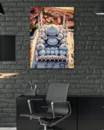 Süleymaniye Camii Kırılmaz Temperli Cam Tablo - Görsel 6