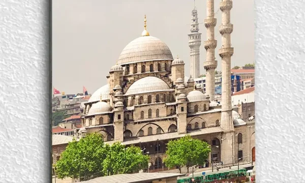 Yeni Camii Kırılmaz Temperli Cam Tablo
