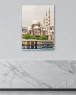 Yeni Camii Kırılmaz Temperli Cam Tablo - Görsel 4