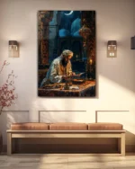 İlahi Huzur Kırılmaz Temperli Cam Tablo - Görsel 3