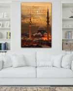 Namaz Çağrısı Kırılmaz Temperli Cam Tablo - Görsel 2