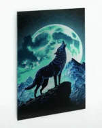 Dolunay ve Kurt Temperli Cam Tablo