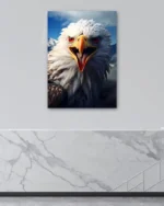 Dağların Kartalı Temperli Cam Tablo - Görsel 4