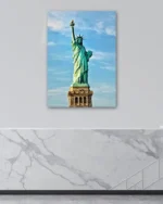 Özgürlük Heykeli Temperli Cam Tablo - Görsel 4