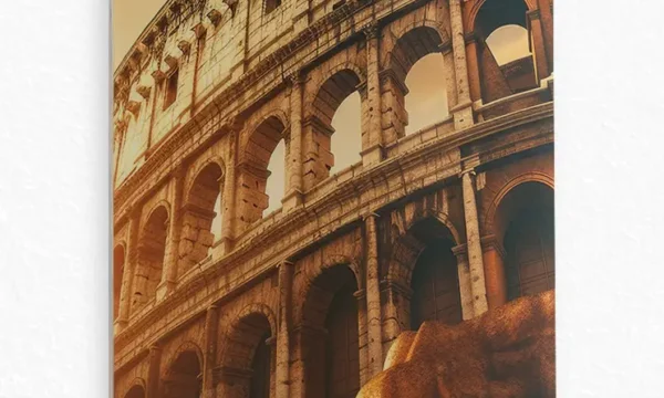 Gün Işığında Orman Deresi Temperli Cam Tablo